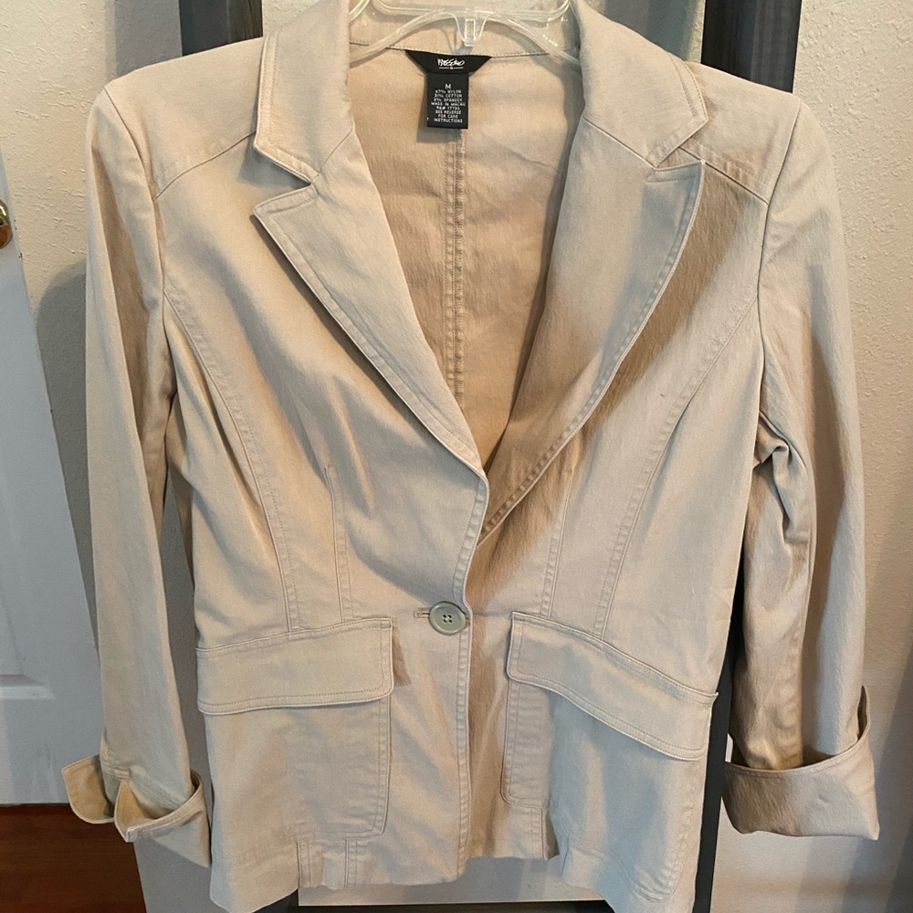 Khaki blazer